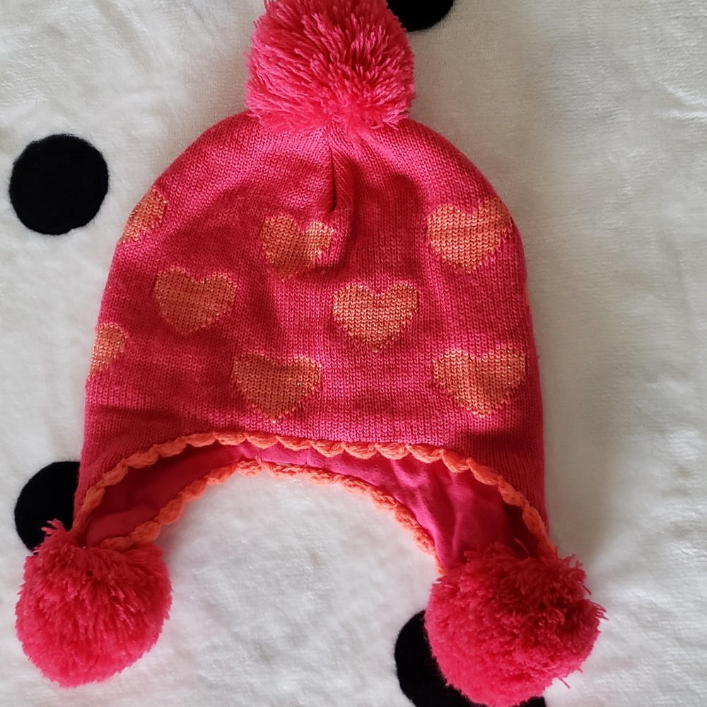$3 BUNDLED~Koala Kids lined winter hat infant girl